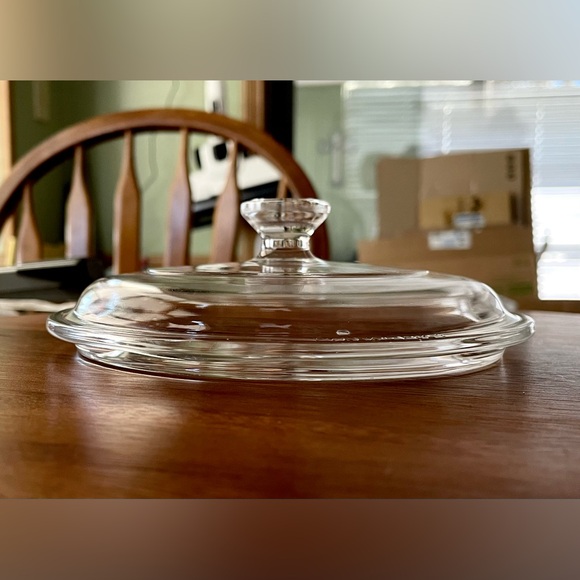 **LID ONLY** - Pyrex - P81C—13 - Diameter 6.25” - Clear Replacement Glass - Picture 5 of 8
